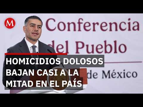 Harfuch destaca reducción del 49% en homicidios en México thumbnail