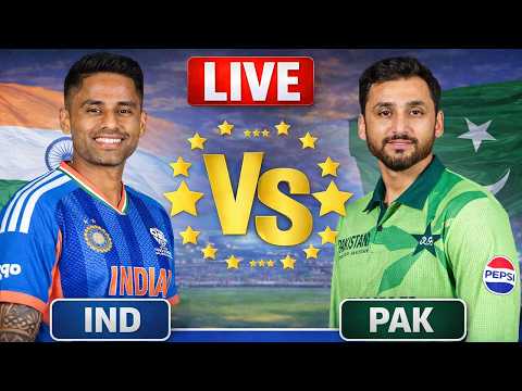 ? Live IND Vs PAK 27th T20 WC Match |Live Cricket Match Today| IND vs PAK 1st innings #livescore thumbnail