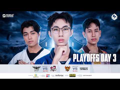 [EN] 🔴 MSL TH Season 1 | Playoffs Day 3 thumbnail