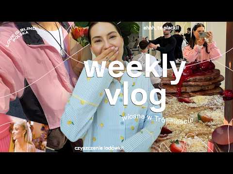 WEEKLY VLOG? wiosenne sprzątanie kuchni / plaża, statki i kawa w Gdyni☕/ nowa kołdra i piżamy / LiB thumbnail