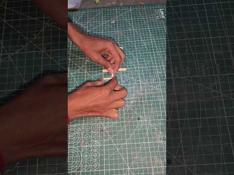 how to make a miniature chair #craftyhome #artandcraft #craft #artscraft #miniatureart #art thumbnail