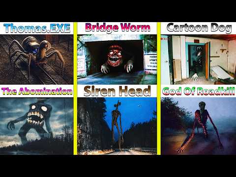 SLENDERMAN TÌM ĐƯỢC NƠI Ở THẬT SỰ CỦA 100 HÌNH DẠNG SCP ANALOG HORROR SECRET thumbnail
