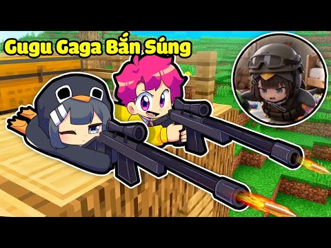 Hiha Dạy Gugu Gaga PVP và Bắn Súng Trong Minecraft ?! 😂😝 thumbnail