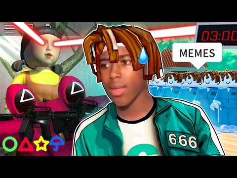 ROBLOX Squid Game Funny Moments (MEMES) thumbnail