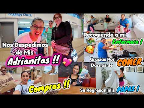En el AEROPUERTO✈️ Me Despido de Mis ADRIANITAS? + Fuimos Por Mi ENFERMERA!!?? COMPRAS?️  Dumplings? thumbnail
