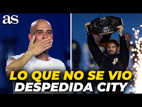Las DESPEDIDAS del CITY: mejores momentos del adiós de PEP GUARDIOLA y BERNARDO SILVA de MANCHESTER thumbnail