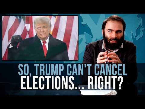 So, Donald Trump Can't Cancel Elections....... Right? - SOME MORE NEWS thumbnail