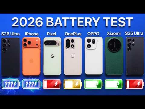 The Ultimate 2026 Battery Test thumbnail