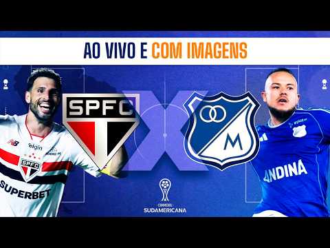 São Paulo x Millonarios - AO VIVO E COM IMAGENS | Sul-Americana 2026 thumbnail