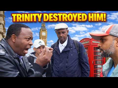 Trinity destroyed Him! Hashim Vs Christian | Speakers Corner | Hyde Park thumbnail