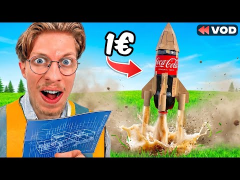 J'ai Tenté d'Atteindre la Lune avec une Fusée en Plastique... (Basement to the Sky) thumbnail