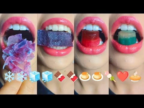 ASMR Eating Kohakutou & Emoji Food 🍬✨ Satisfying Crunch & Tasty Treats! thumbnail