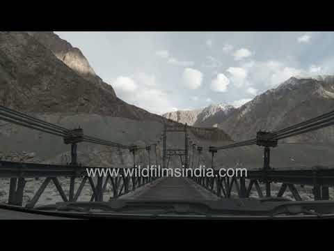 Ladakh mountain road journey through rugged Himalayan valleys thumbnail