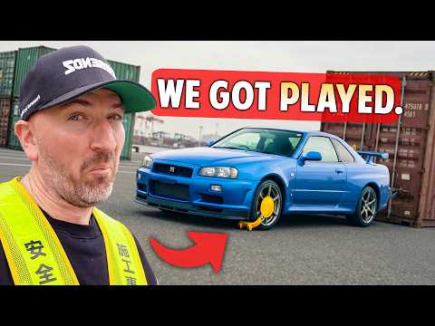 We Flew to Japan to Buy Cars… Huge Mistake thumbnail