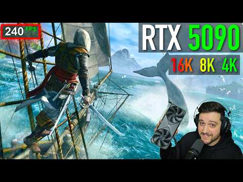 RTX 5090 - Assassin's Creed IV: Black Flag (2013) - 4K, 8K and 16K Tested! thumbnail