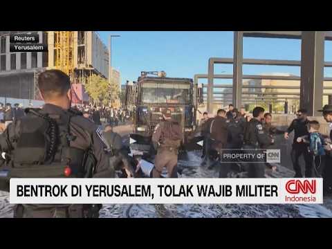 Jerusalem Memanas! Polisi Bentrok dengan Komunitas Yahudi Ortodoks thumbnail