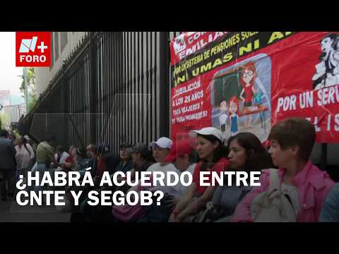 Inicia nueva mesa de diálogo entre la CNTE y Segob thumbnail