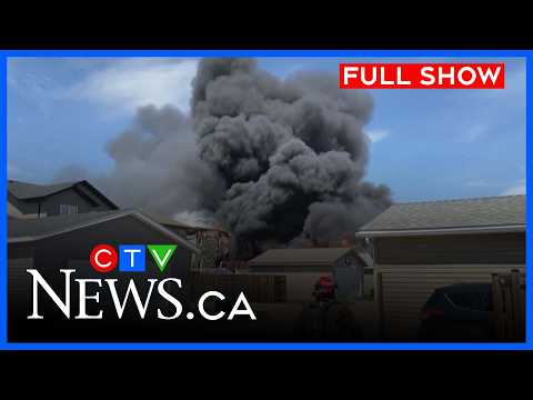 Saskatoon fire crews battle major house | CTV News Saskatoon at Six May 29, 2026 thumbnail