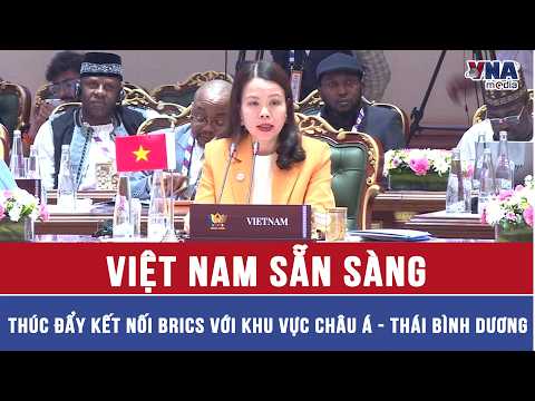 Việt Nam sẵn sàng thúc đẩy kết nối BRICS với khu vực Châu Á - Thái Bình Dương - VNAMedia thumbnail