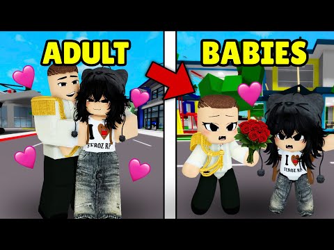 Naging BABIES Kami sa BROOKHAVEN! BABIES SERIES EP 1 (ROBLOX RP TAGALOG) thumbnail