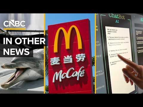 In Other News: McDonald's Bet On China, Spy Dolphins, And AI Layoffs Vs. Stocks thumbnail