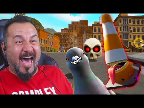 DELİ GÜVERCİN ŞEHRİ KURTARIYOR! | PIGEON SİMULATÖR OYNUYORUZ thumbnail