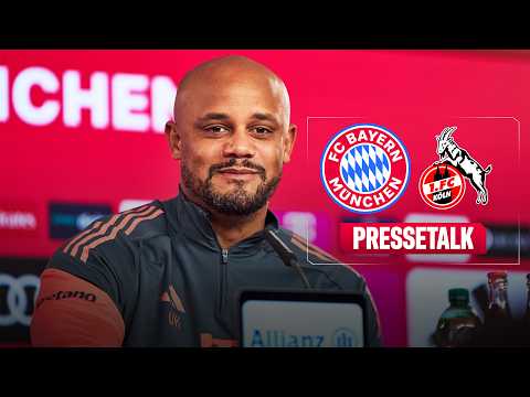 Pressetalk vor FC Bayern - 1. FC Köln mit Vincent Kompany | 34. Spieltag Bundesliga thumbnail