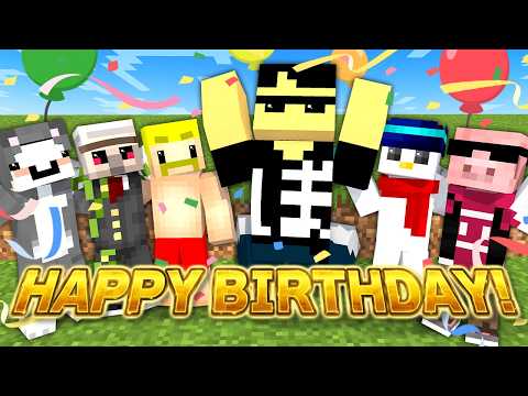 愛され男をお祝いだ！ぼんじゅうる誕生日スペシャル！【マイクラ】 thumbnail