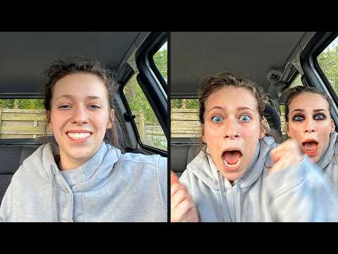 She Jump Scared Herself thumbnail