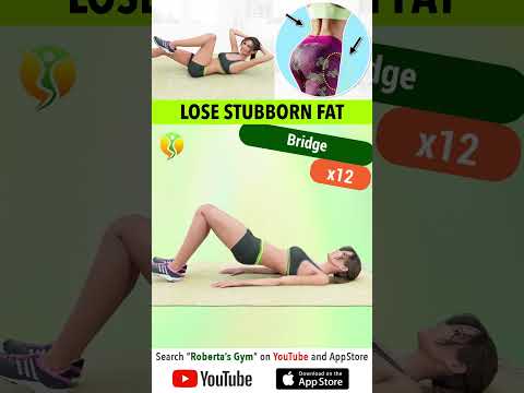 #matworkout to Lose #stubbornfat - #lovehandles & #thighs @RobertasGym   #homeworkout #weightloss thumbnail