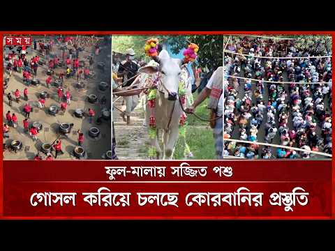 আটরশিতে ঈদের তিন দিনব্যাপী কোরবানি, হাজারো ভক্তের সমাগম | Eid Al Adha | Qurbani 2026 | Faridpur thumbnail