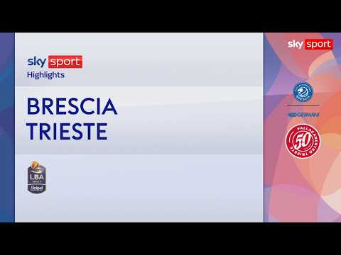 Basket, Playoff Serie A, Brescia-Trieste: gli highlights di gara-2 thumbnail