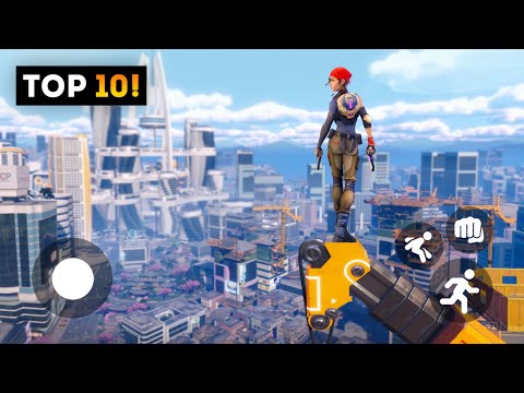TOP 10 High Graphic Open World Games For Mobile | Games Like GTA 5 - You haven't tried yet! thumbnail
