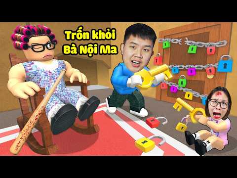 Mở 1000 ổ khóa cửa trốn khỏi Bà Nội Ma bắt nhốt trẻ con đánh đòn cùng bqThanh & Ốc thumbnail