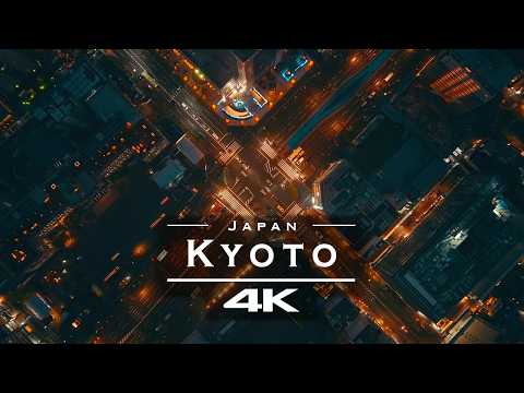 Kyoto at Night in 4K 🇯🇵 – Stunning Drone Views of Japan’s Ancient City Lights thumbnail