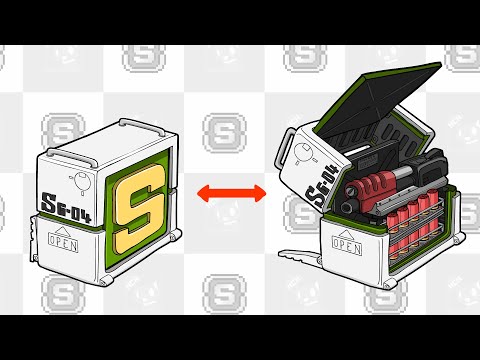Metal Slug Crate Deployment Animation [Heavy MachineGun] [ShotGun] (ASMR Loop) thumbnail
