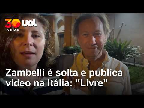 Carla Zambelli é solta na Itália e publica vídeo: 'Livre para continuar uma vida de missão' thumbnail
