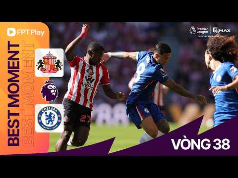 CHELSEA VÀ HIỆP 1 THỞ OXI TRƯỚC CHỦ NHÀ SUNDERLAND | BEST MOMENTS thumbnail