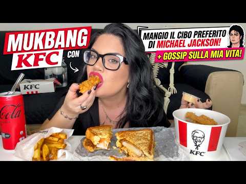 MUKBANG KFC🍗MANGIO IL CIBO PREFERITO DI MICHAEL JACKSON + GOSSIP SULLA MIA VITA! thumbnail