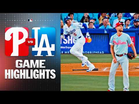 Phillies vs. Dodgers Game Highlights (5/29/26) | MLB Highlights thumbnail