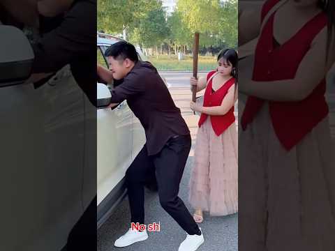 Thought he met a pro...turned out she owns the car #short,#kindness,#love,#funny thumbnail
