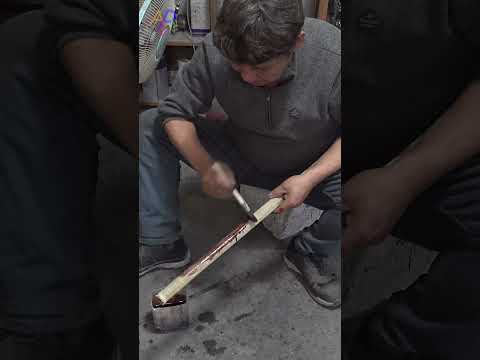 Oddly Satisfying Ancient Spear Forging ⚔️ thumbnail