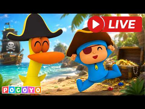 ? EN DIRECTO: ¡Pocoyo el PIRATA! ?‍☠️ ¡Las MEJORES aventuras de fantasía con Pocoyó! | Pocoyo ?? thumbnail
