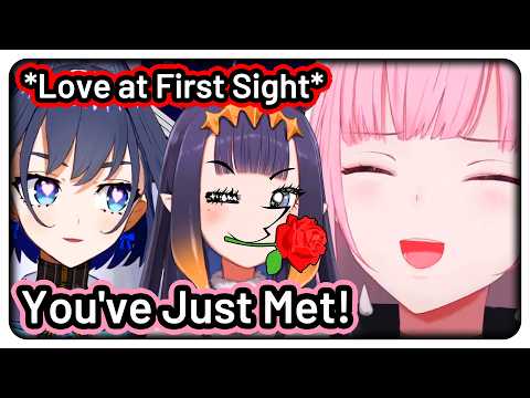 Calli Can't Hold Her Laughter as Mii Kronii Falls in Love with Mii Ina at First Sight【Hololive EN】 thumbnail