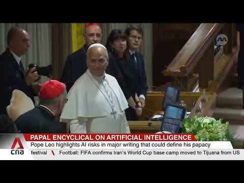 Pope Leo warns of AI's threat to humanity in first manifesto thumbnail