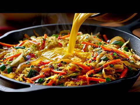 This Easy Cabbage Recipe Is Fast, Cheap, and Shockingly Good! Better than meat ❗️ thumbnail