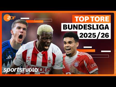 Top Tore der Bundesliga-Saison 2025/26 | sportstudio thumbnail