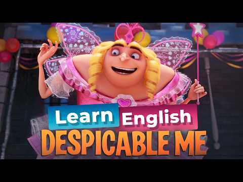 Learn English with DESPICABLE ME — Gru is a Fairy Princess thumbnail