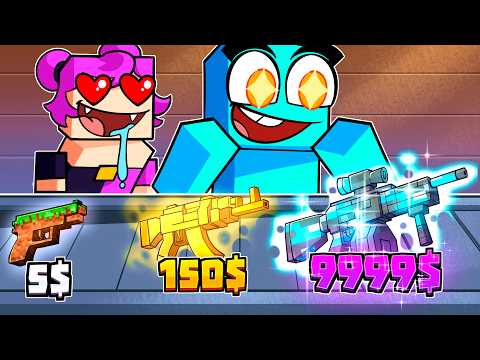 COMPRANDO ARMAS no SERVIDOR mais DIFICIL do Minecraft! thumbnail
