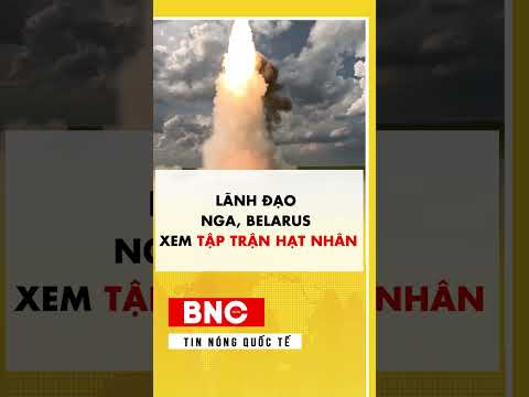 Lãnh đạo Nga, Belarus xem tập trận hạt nhân thumbnail